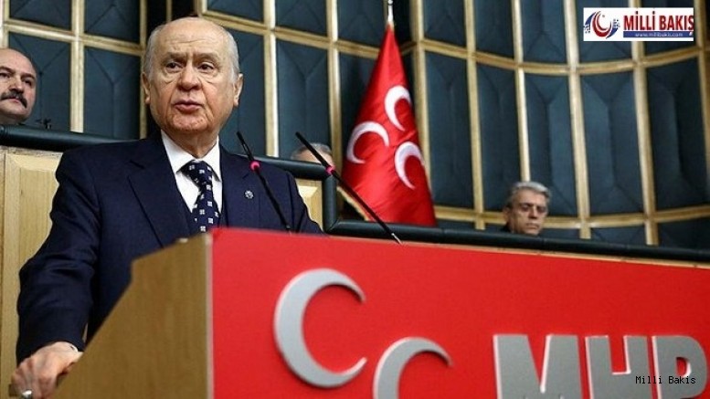 Sayın Devlet BAHÇELİ’nin, TBMM Grup Konuşması