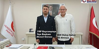 Bayrampaşa'da YRP ilçe Başkanlığını ziyaret ettik.