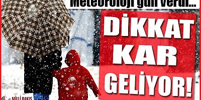 Trkiye'de yeni haftada 41 ilde kar ya???? olacak